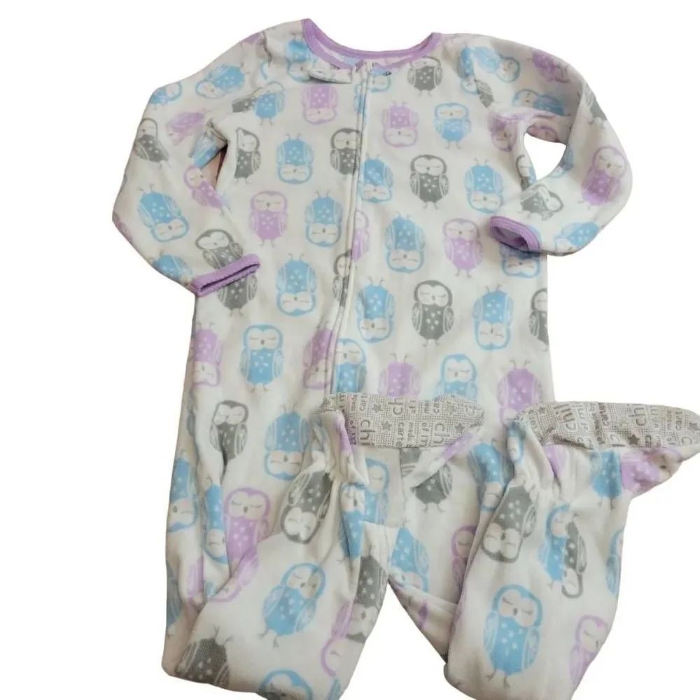 Carter's Penguin footed pajamas 5T